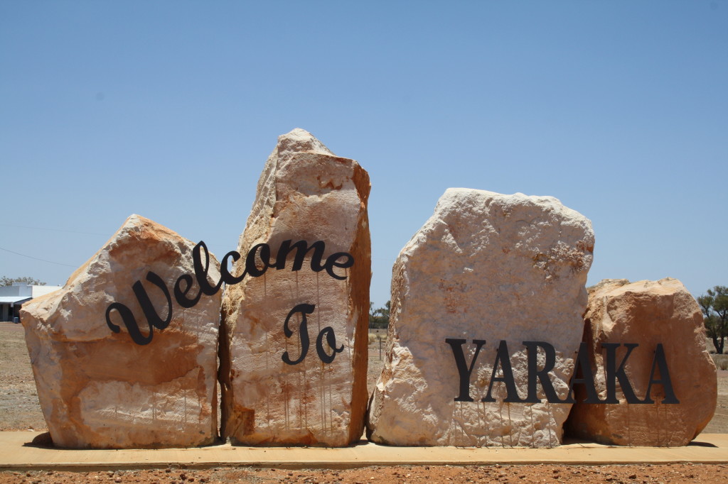 Yaraka entrance